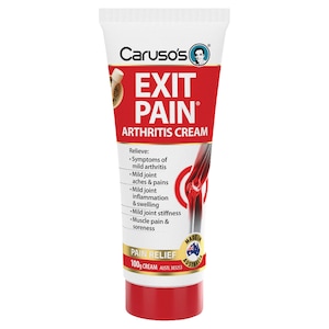 Carusos Exit Pain Arthritis Cream 100g