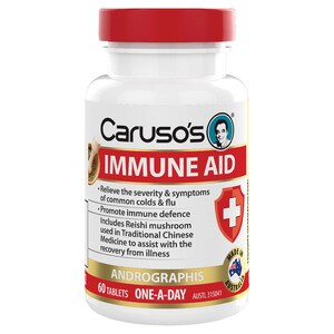 Carusos Immune Aid 60 Tablets