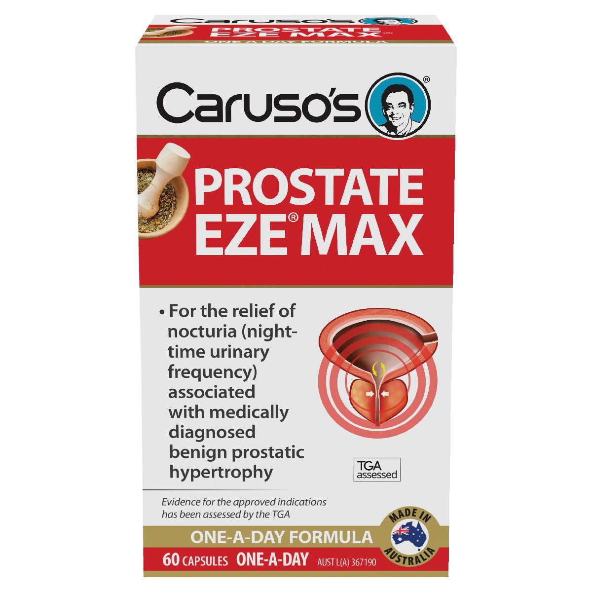 Carusos Prostate EZE MAX 60 Capsules