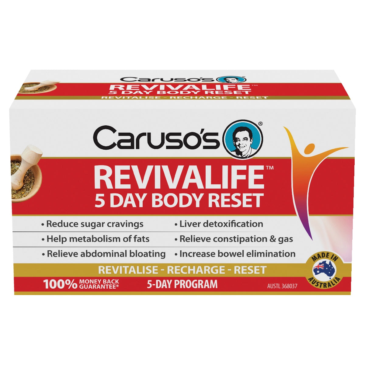 Carusos Revivalife 5 Day Reset Kit Australia