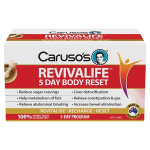 Carusos Revivalife 5 Day Reset Kit