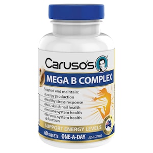Carusos Mega B Complex 60 Tablets