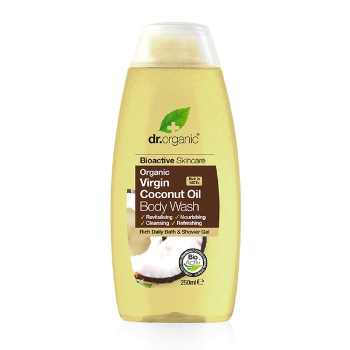 Dr Organic Body Wash Organic Virgin Coconut Oil 250ml