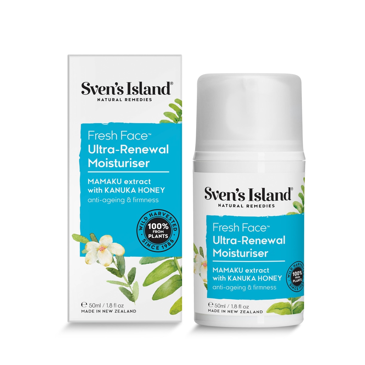 Svens Island Fresh Face Ultra Renewal Face Moisturiser 50ml