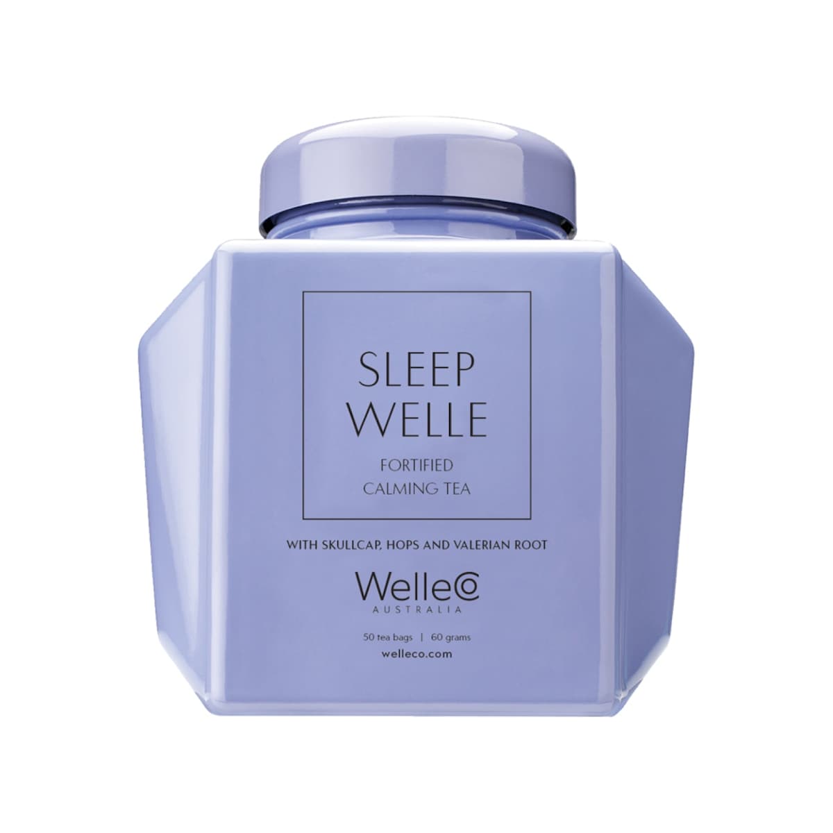 WelleCo Sleep Welle Calming Tea Caddy Unfilled