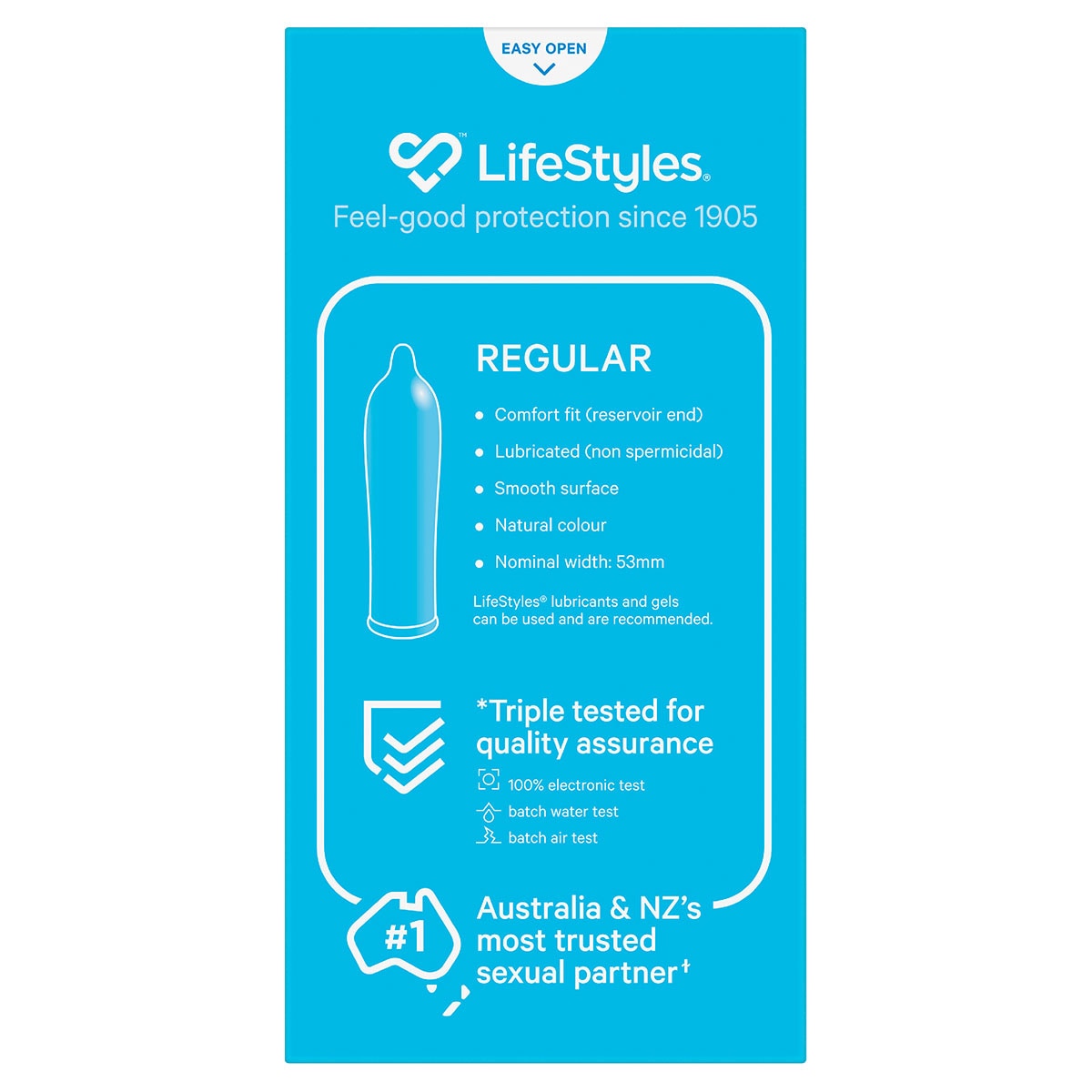 LifeStyles Regular Condoms 40 Pack