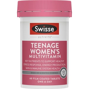 Swisse Ultivite Teenage Women's Multivitanin 60 Tablets