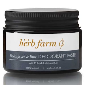 The Herb Farm Deodorant Cream Black Spruce & Lime 50ml