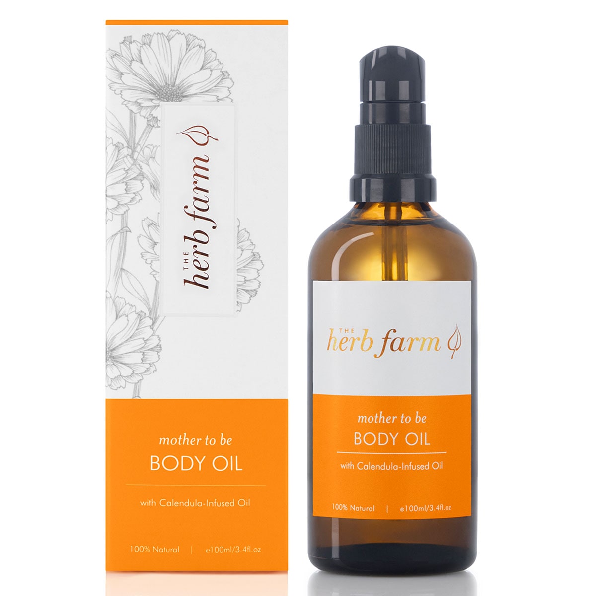 The Herb Farm Mother to be Body Oil 100ml