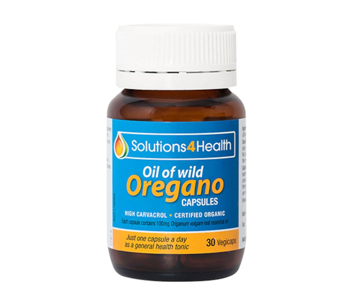 Solution 4 Health Oil of Wild Oregano 30 Capsules Australia