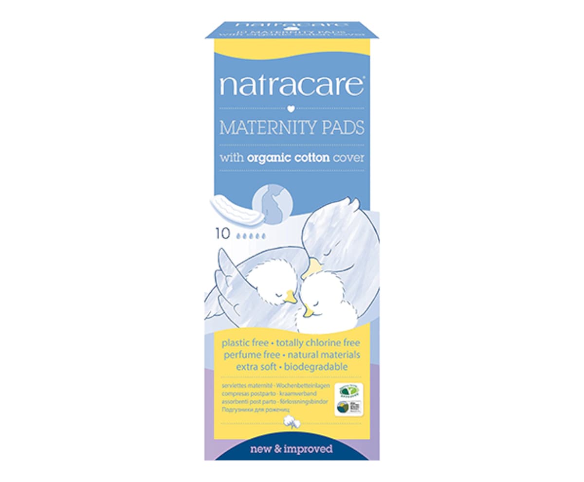 Natracare Natural Maternity Pads 10 Pack