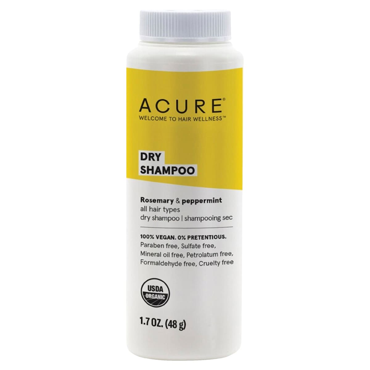 Acure Dry Shampoo All Hair Types 48g