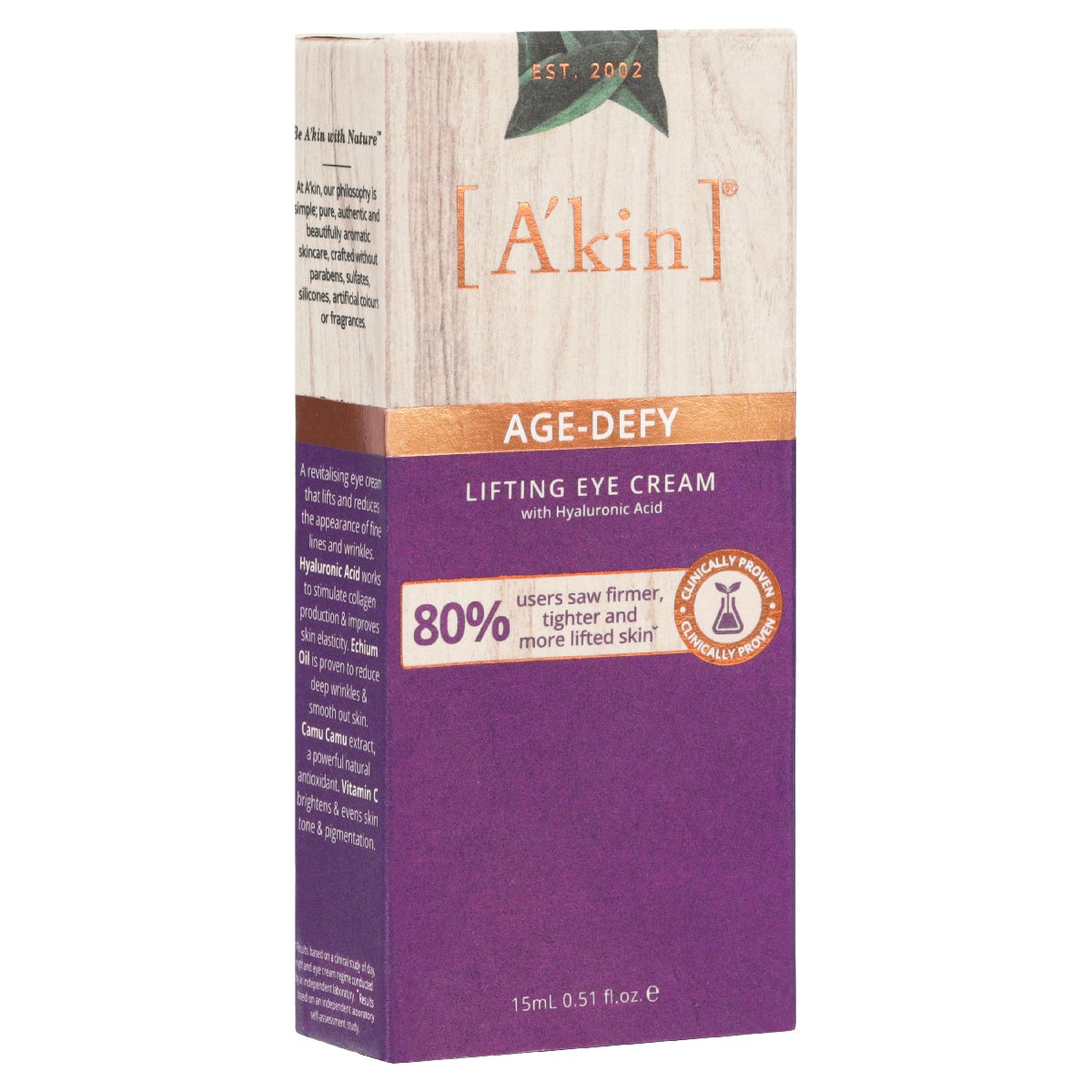 Akin Age-Defy - Lifting Eye Cream 15ml