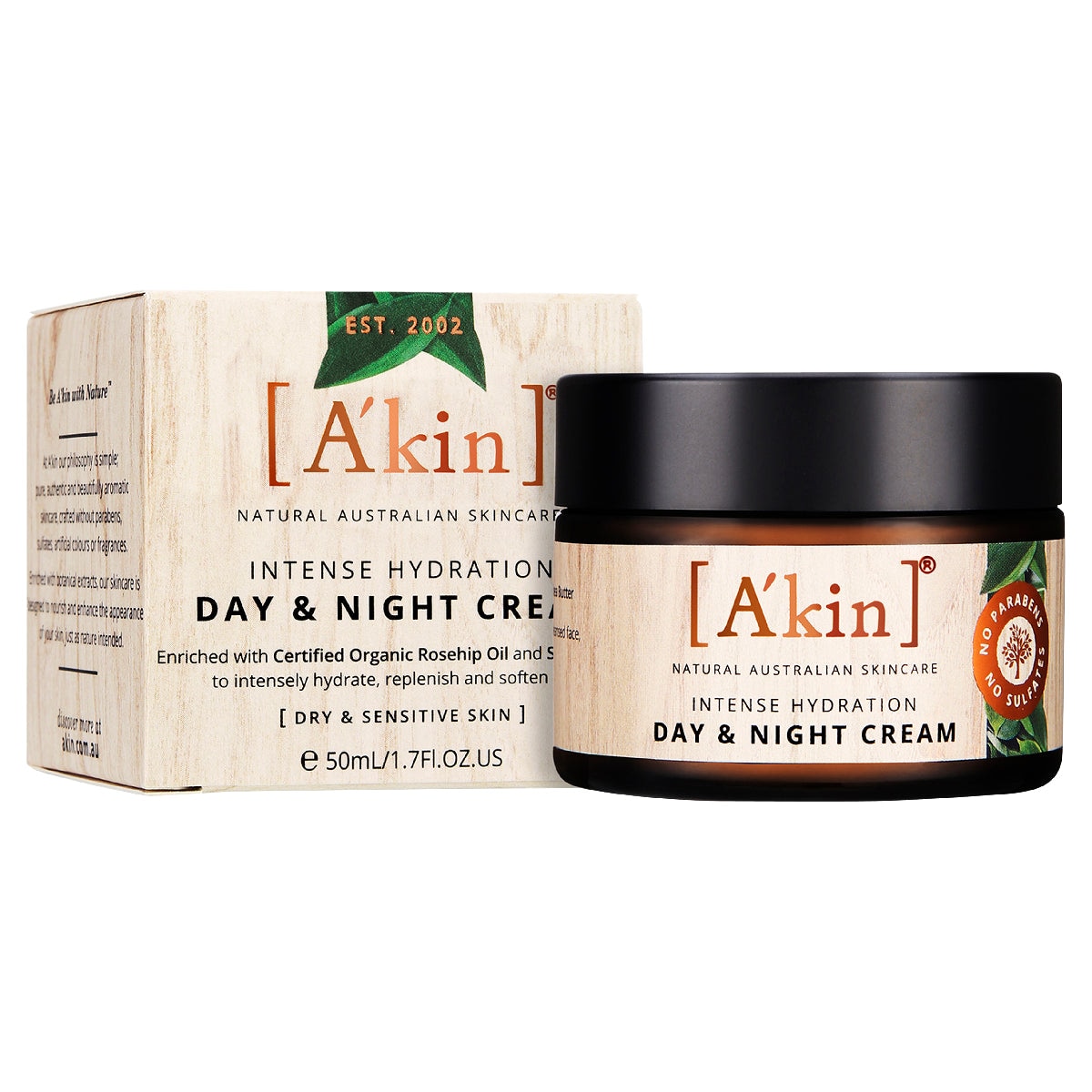 Akin Intense Hydration Day & Night Cream 50Ml 