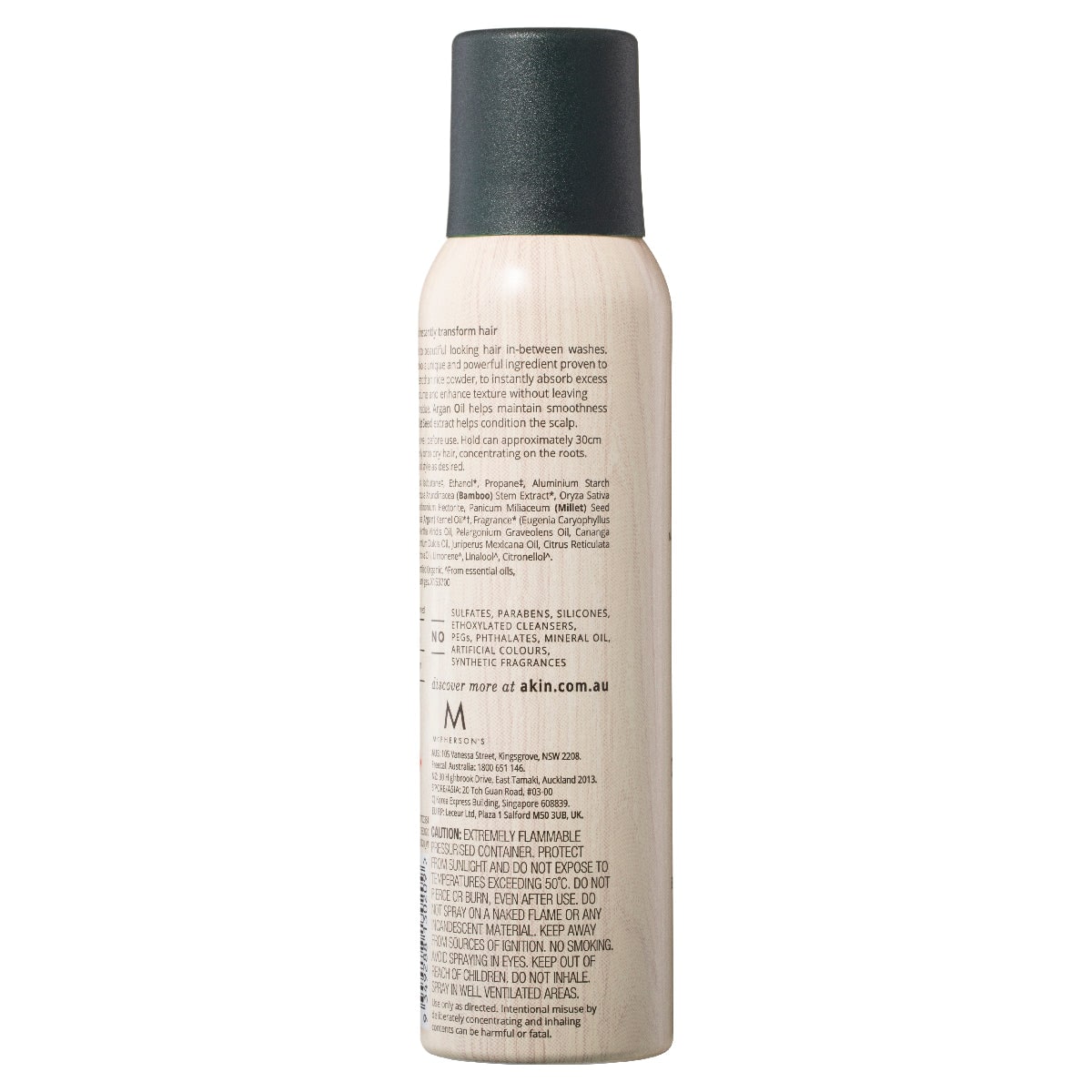 Dry shampoo adds moisture &volume