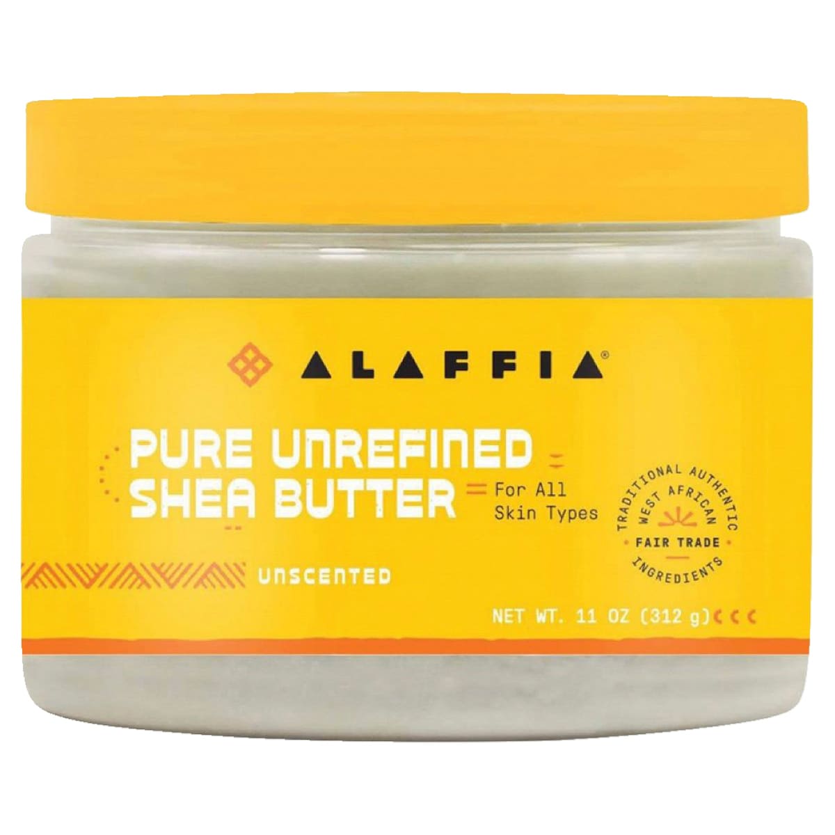 Alaffia Shea Butter Unscented 312g