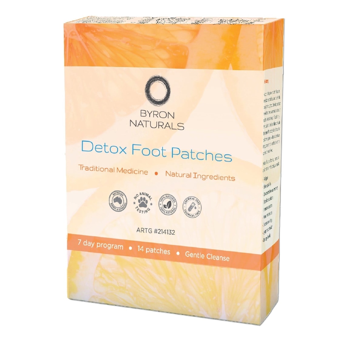 Byron Naturals Detox Foot Patches 7 Pairs