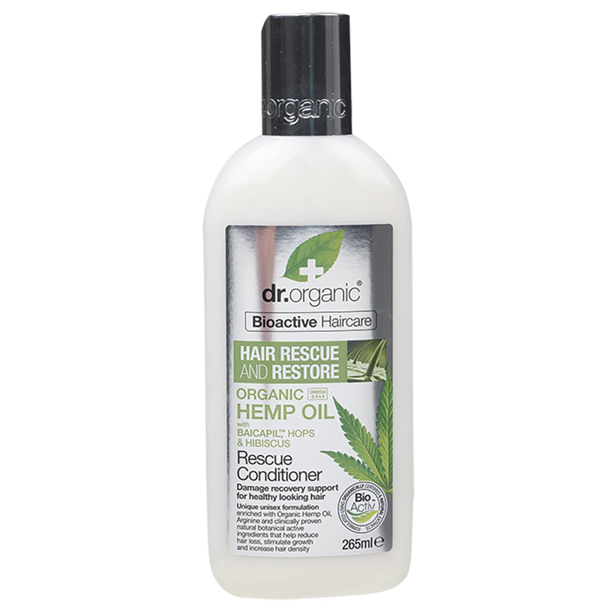 Dr Organic Hemp Oil Rescue & Restore Conditioner 265ml