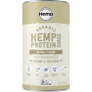 Hemp Foods Australia Organic Hemp Protein Powder Natural 420g