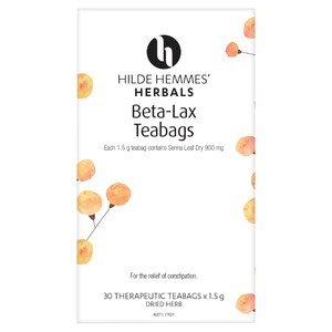Hilde Hemmes Herbal's Beta Lax 30 Tea Bags
