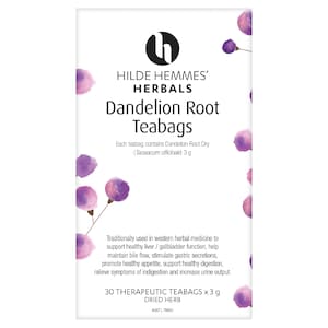 Hilde Hemmes Herbal's Dandelion Root 30 Tea Bags