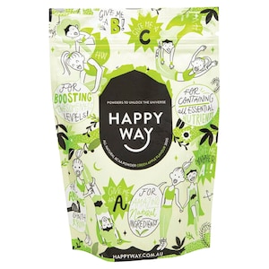 Happy Way Bcaa Powder Green Apple 300g