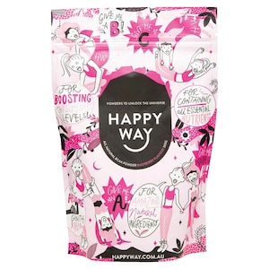 Happy Way Bcaa Powder Raspberry 300g