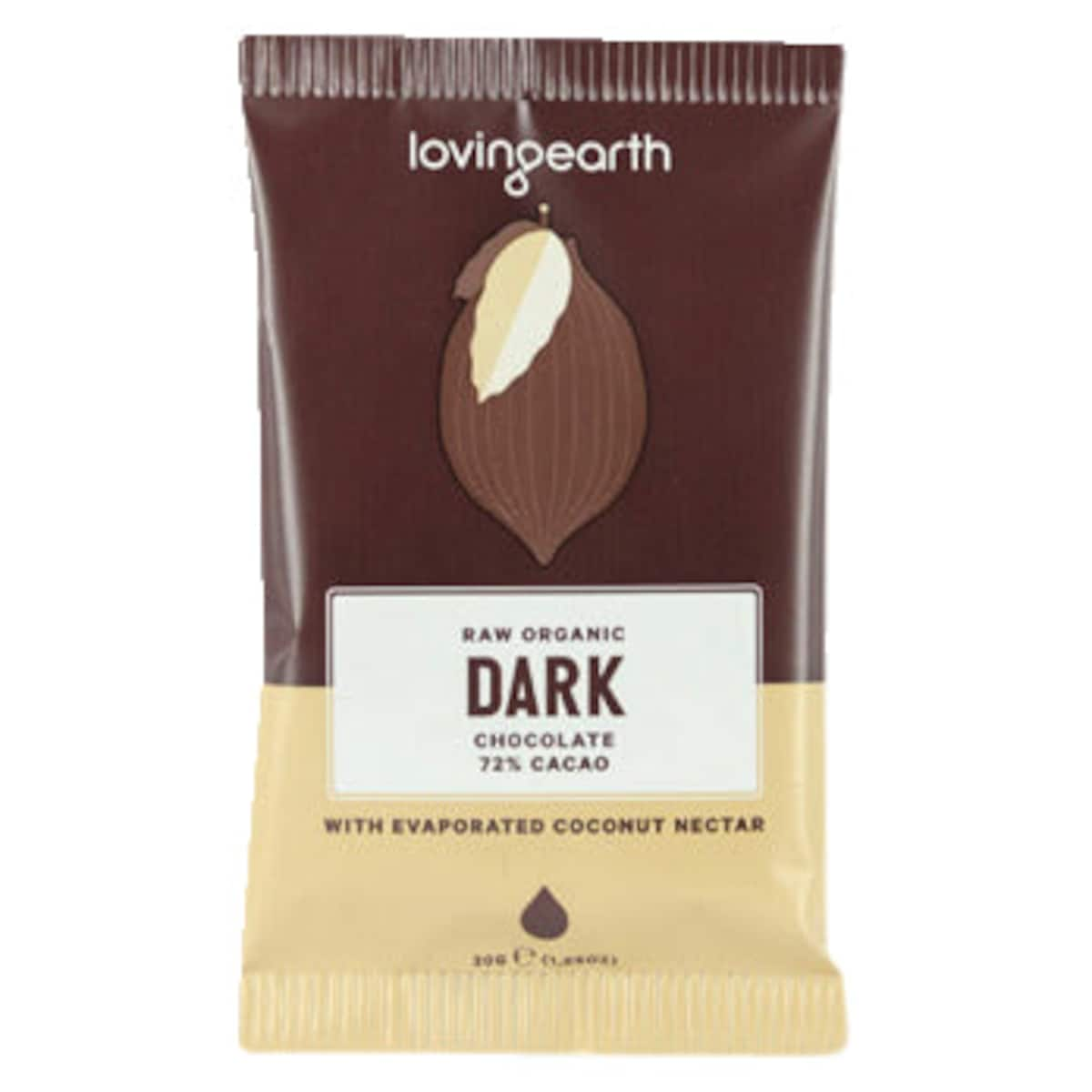 Loving Earth 72% Dark Chocolate 80g