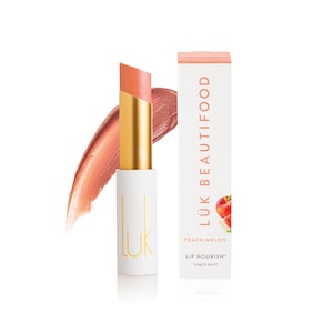 Luk Beautifood Lip Nourish Natural Lipstick Peach Melon 3g