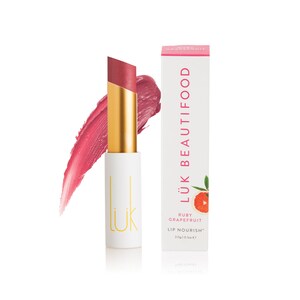 Luk Beautifood Lip Nourish Natural Lipstick Ruby Grapefruit 3g