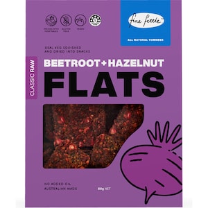 Fine Fettle Foods Beetroot & Hazelnut Flats 80g