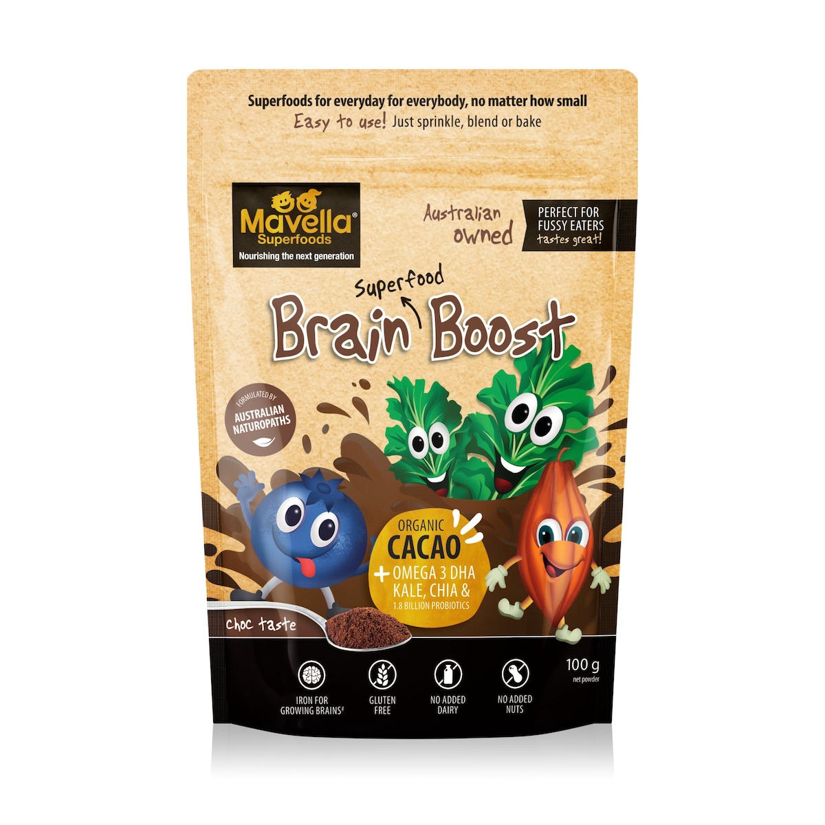 Mavella Superfoods Brain Boost 100g