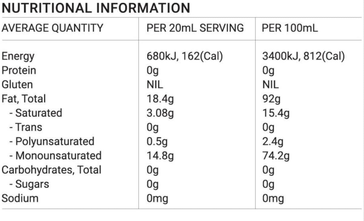 Melrose Australian Macadamia Oil 250ml