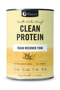 Nutra Organics Clean Protein Vanilla Cookie Dough 500g