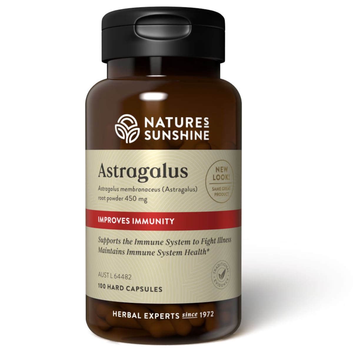 Nature's Sunshine Astragalus 450mg 100 Capsules