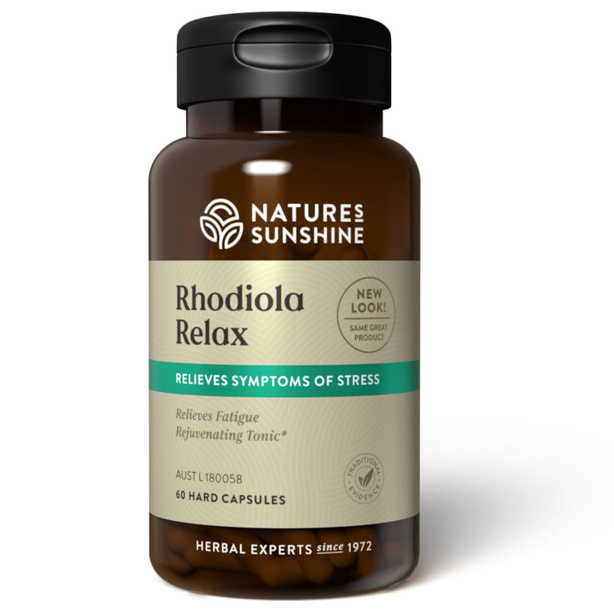 Nature's Sunshine Rhodiola Relax 60 Capsules | Healthylife Australia