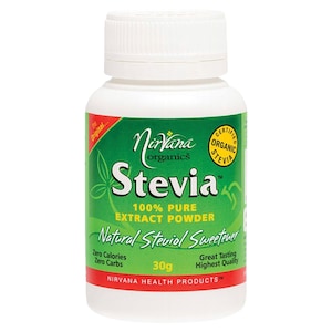 Nirvana Organics Pure Stevia Extract Powder 100g