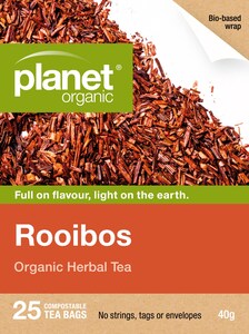 Planet Organic Rooibos Tea 25 Tea Bags