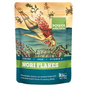 Power Super Foods Certified Organic Natural Nori Flakes 40g