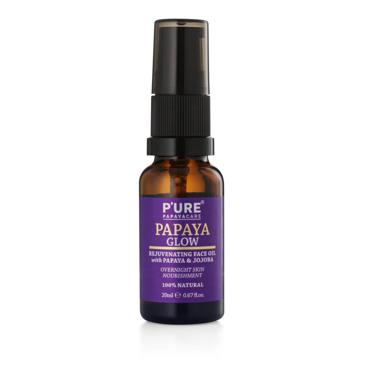 P'URE Papayacare Papaya Glow Rejuvinating Face Oil 20ml