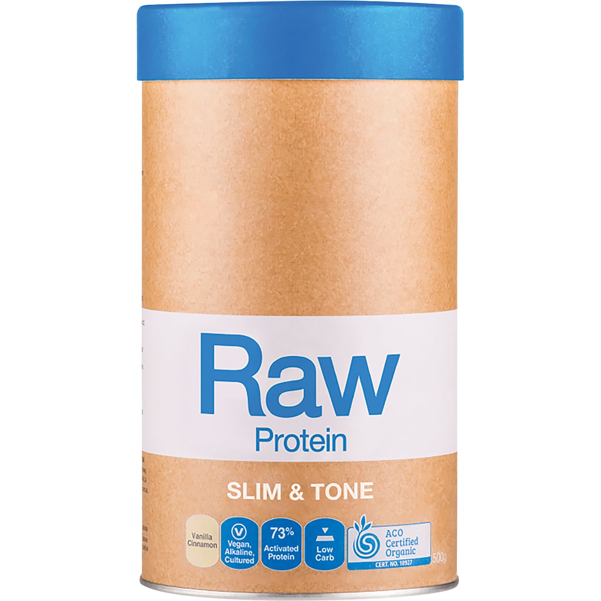 Amazonia Raw Protein Slim & Tone Vanilla Cinnamon 500g