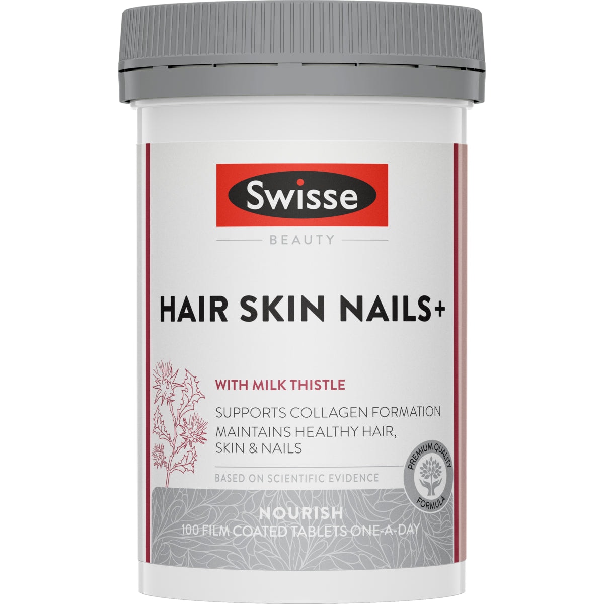 Swisse Beauty Hair Skin Nails+ 100 Tablets