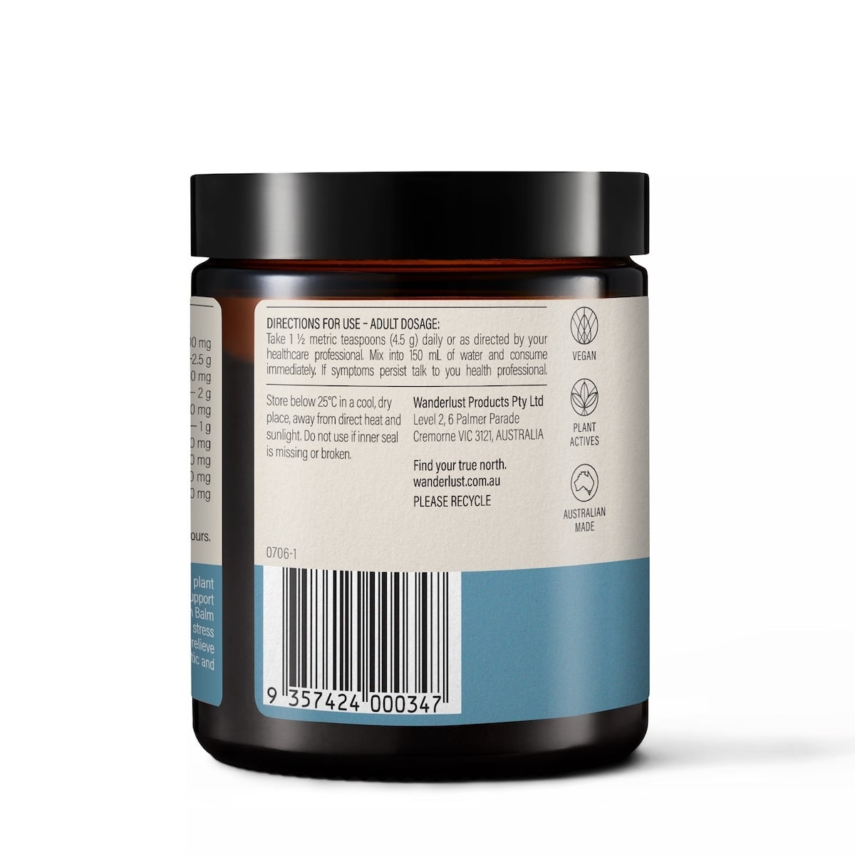 Wanderlust Wander Gut Powder 75g