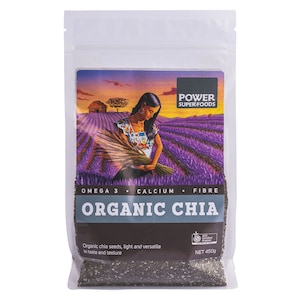 Power Super Foods Black Chia Seed 450g