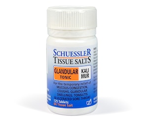Schuessler Tissue Salts Kali Mur Glandular Tonic 125 Tablets