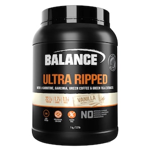 Balance Ultra Ripped Protein Powder Vanilla 1kg