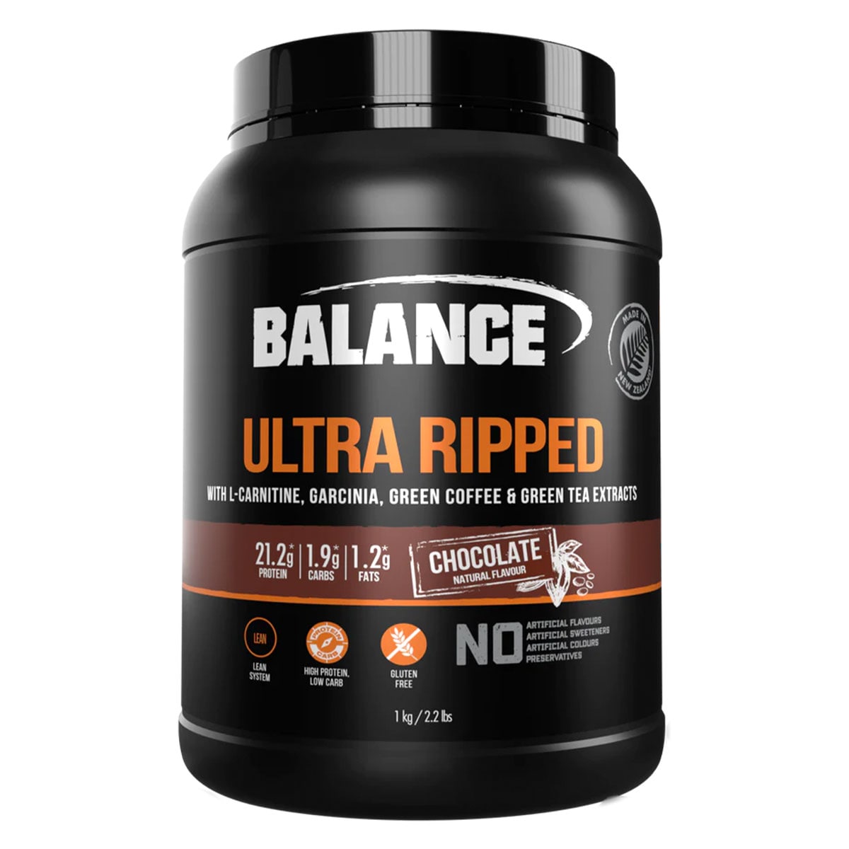 Balance Ultra Ripped Protein Powder Chocolate 1kg