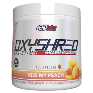 EHPLabs Oxyshred Non-Stim Kiss My Peach 306g