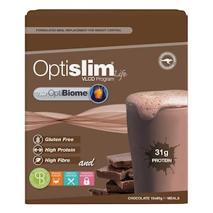 Optislim Optibiome Shake Chocolate 10 x 60g