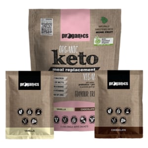 Proganics Organic Keto Meal Replacement - Trial Pack